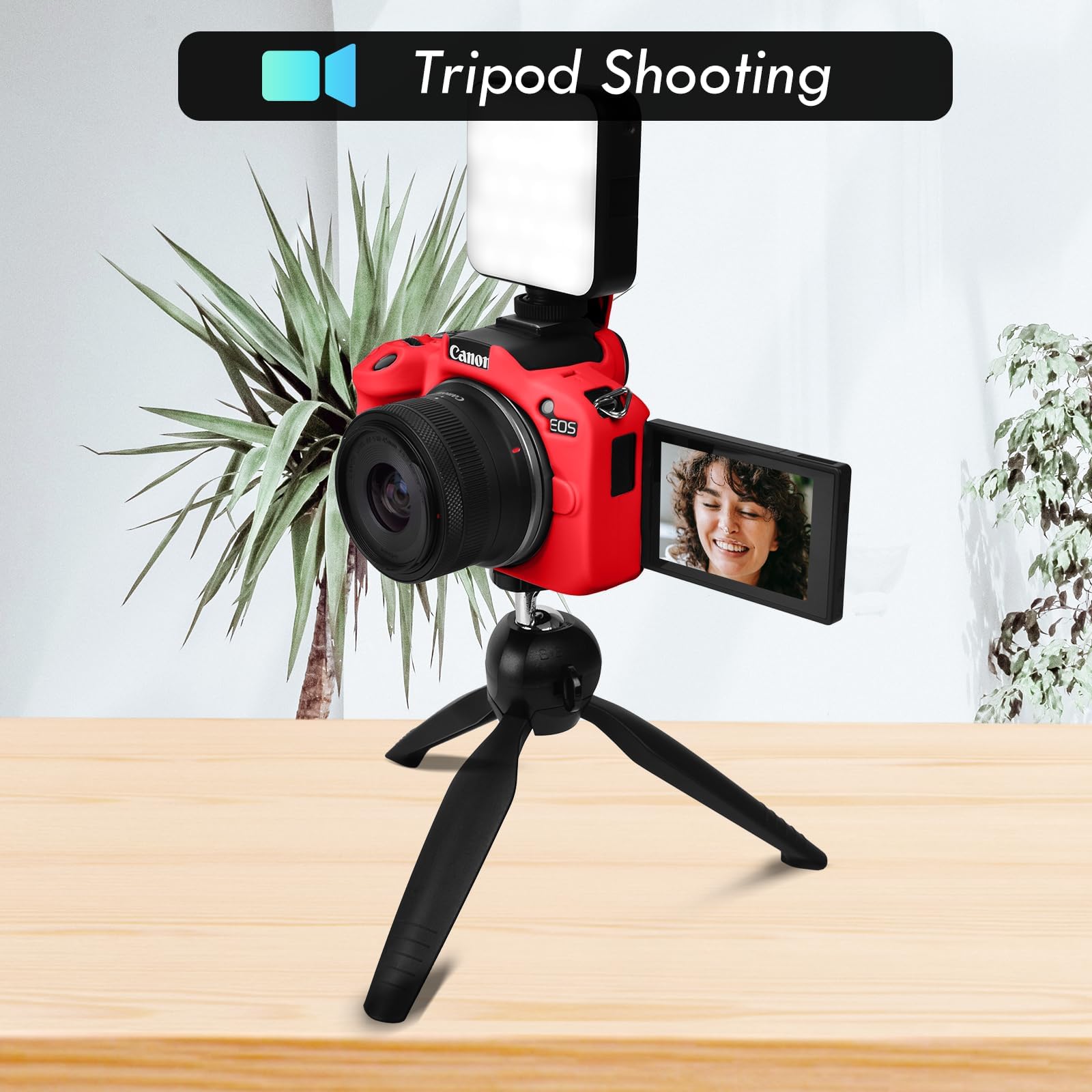 MUZIRI KINOKOO Silikonhülle Für Canon EOS R50 – Weiche Schutzhülle, Kratzfest, In Grün