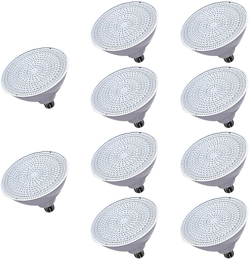 Submersible LED Lights Magnetic Underwater Remote Controlled RGB Changing Waterproof Shower Bathtub for Pond Pool Fountain Aquarium Vase Hot Tub (10 Packs)