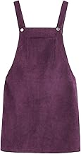 purple overall dress