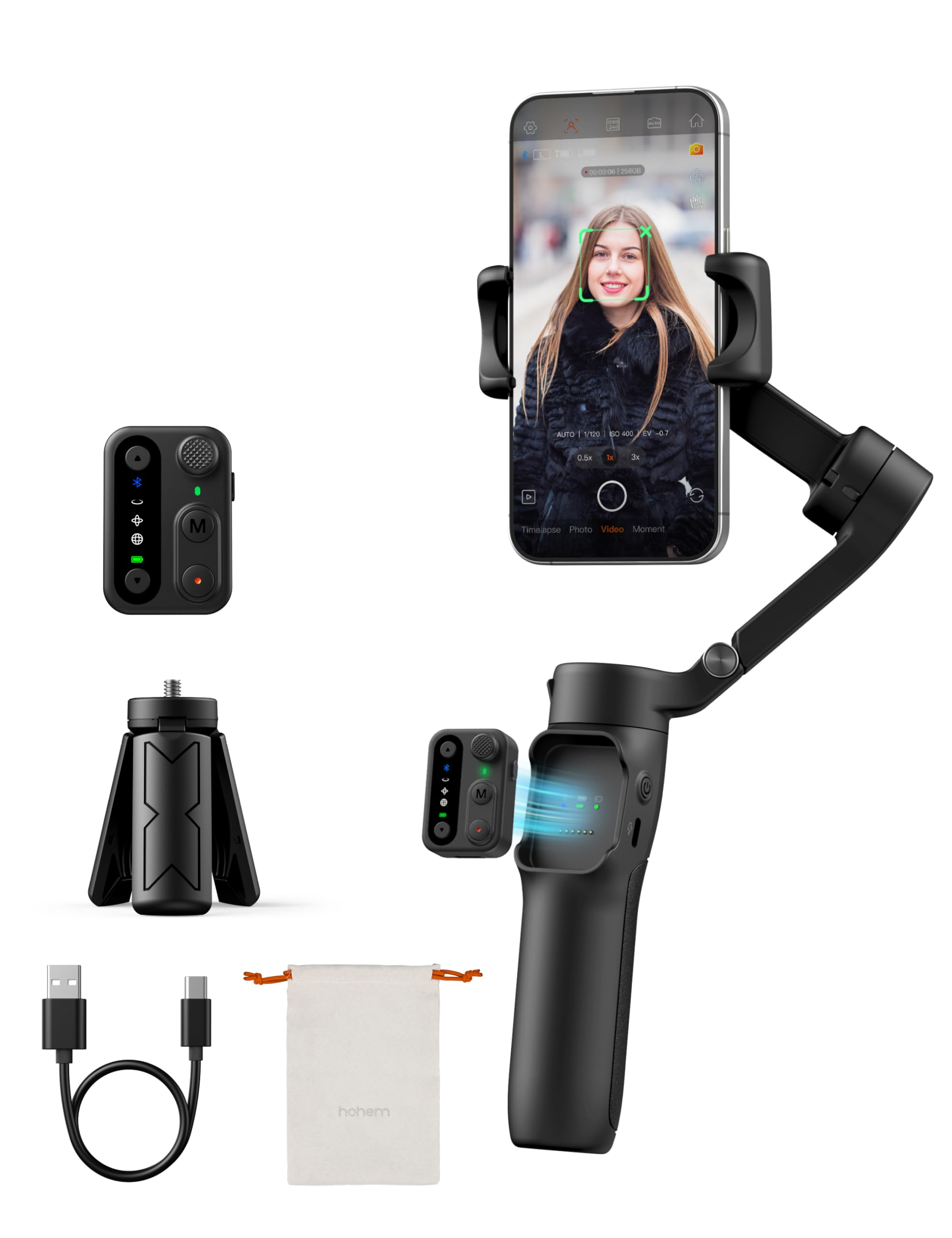 Amazon.co.jp: hohem iSteady X3 SE ジンバルスタビライザー iPhone用