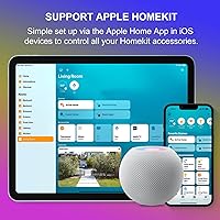 Vista 5 de Sengled Productos de uso, compatible con Alexa y Google Assistant, Homekit, Siri, Smart Hub, 1 paquete, blanco