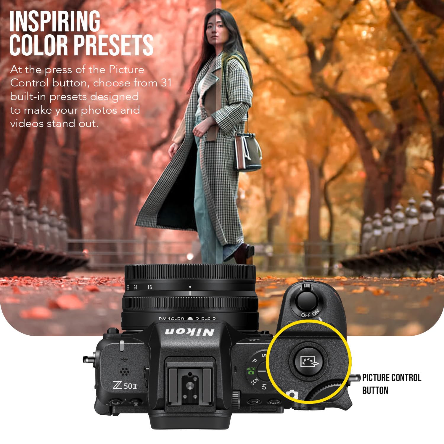 Amazon.com : Nikon Z50 II 20.9 MP DX-Format Lightweight and