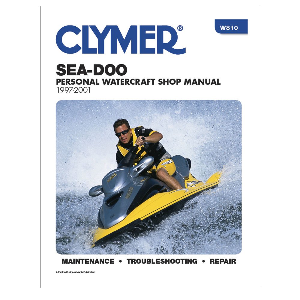 Sea-Doo Water Vehicles Shop Manual: 1997-2001 (Clymer Personal Watercraft)