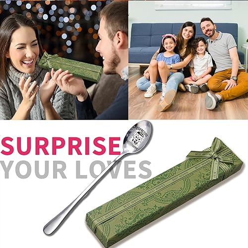 Miniatura 5 de Remifala Espresso Patronum - Cuchara de acero inoxidable para amantes del café, fanáticos de Harry Potter, cumpleaños, día de San Valentín, Navidad,