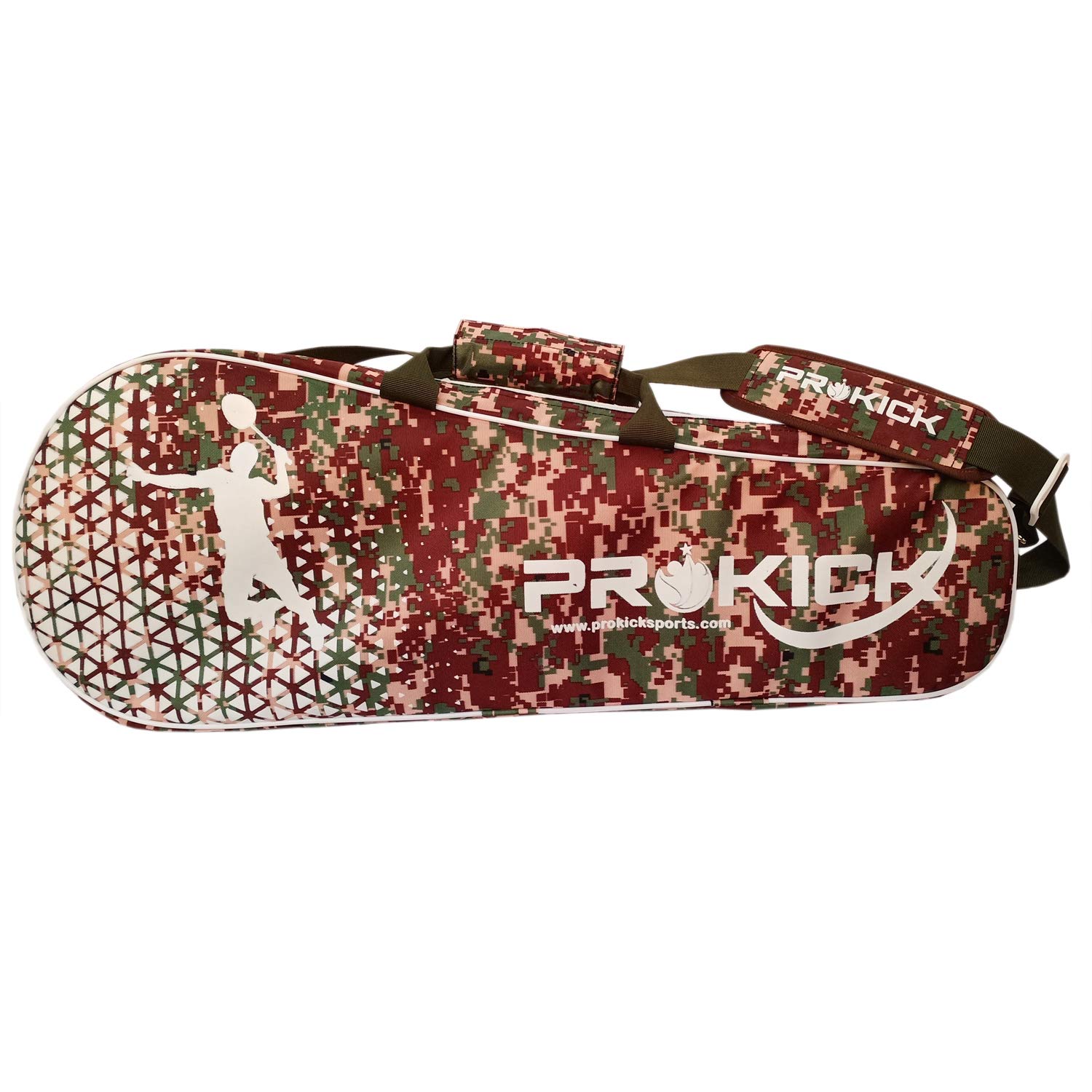 Prokick Badminton Kitbag with Double Zipper Compartments