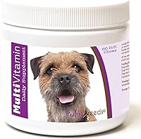 Vista 215 de Healthy Breeds Multivitamínico siberiano Husky para perros, suplemento diario recomendado por veterinarios, sabor a tocino, 60 masticables suaves