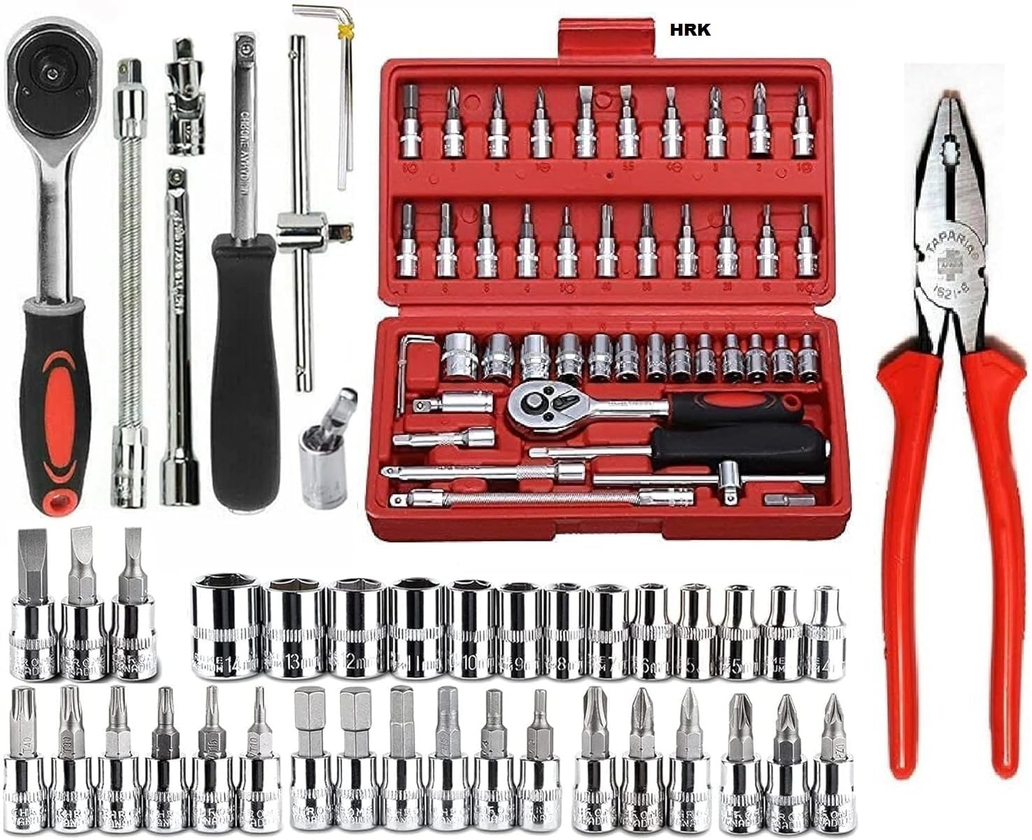 46SOCSET8 46 In 1 Pcs Tool Kit & Screwdriver and Socket Set,Hand Tool Kit Socket Set Socket Set (Pack of 1) (B0D9LJRFHL) Amazon Price History, Amazon Price Tracker