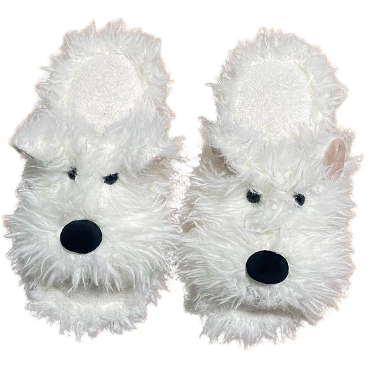 Chaussons Chien West moelleux pour des soirées cocooning cosy