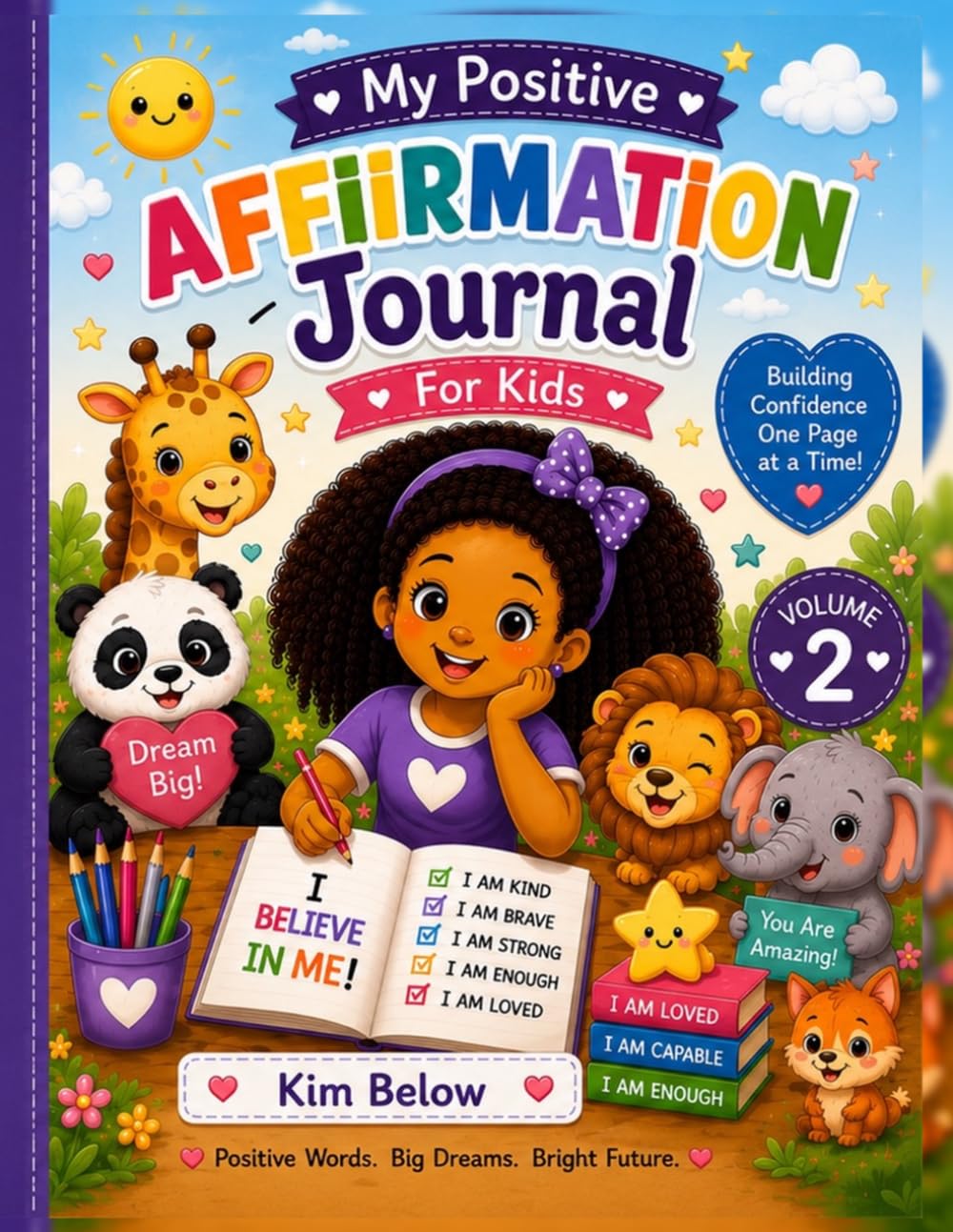 My Positive Affirmation Journal for Kids: Confidence - Building Pages for Boys and Girls