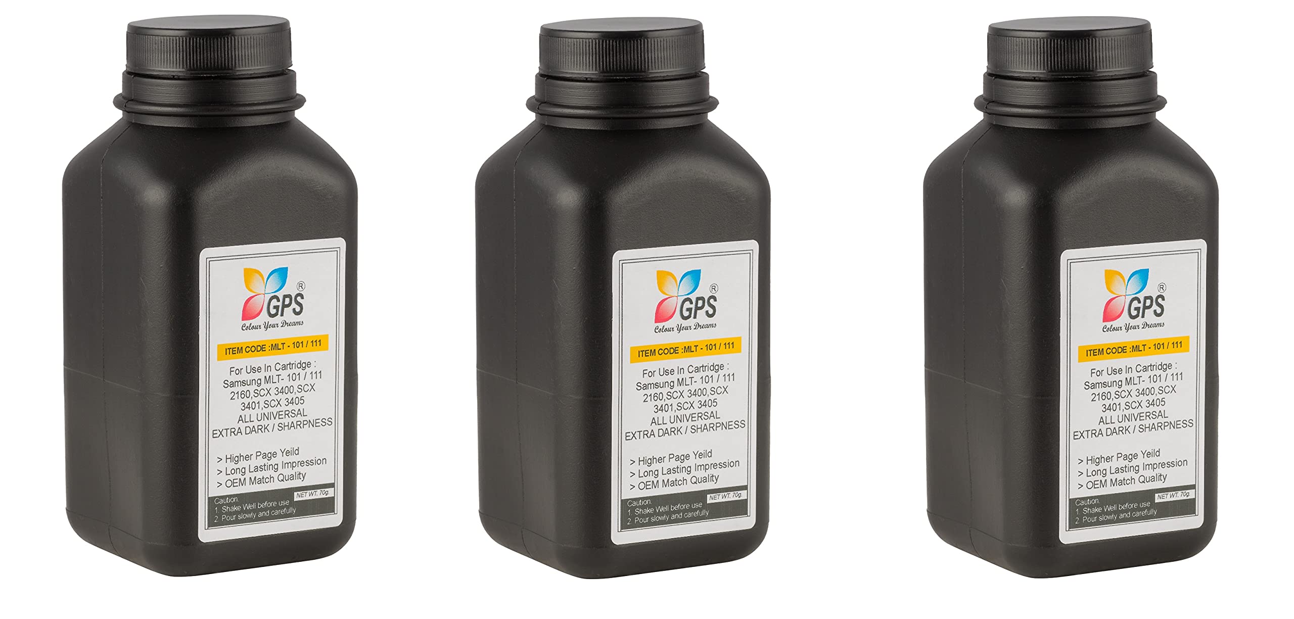 GPS Colour Your Dreams 101 Toner Powder Refill for Samsung D101S, 101s Cartridge , ML2160, ML2161, ML2162G, ML2165, ML2166W, ML2168, SCX3400, SCX3401, SCX3405, SCX3406W, SCX3406F Printers -80gms. (B095YQTDPT) Amazon Price History, Amazon Price Tracker
