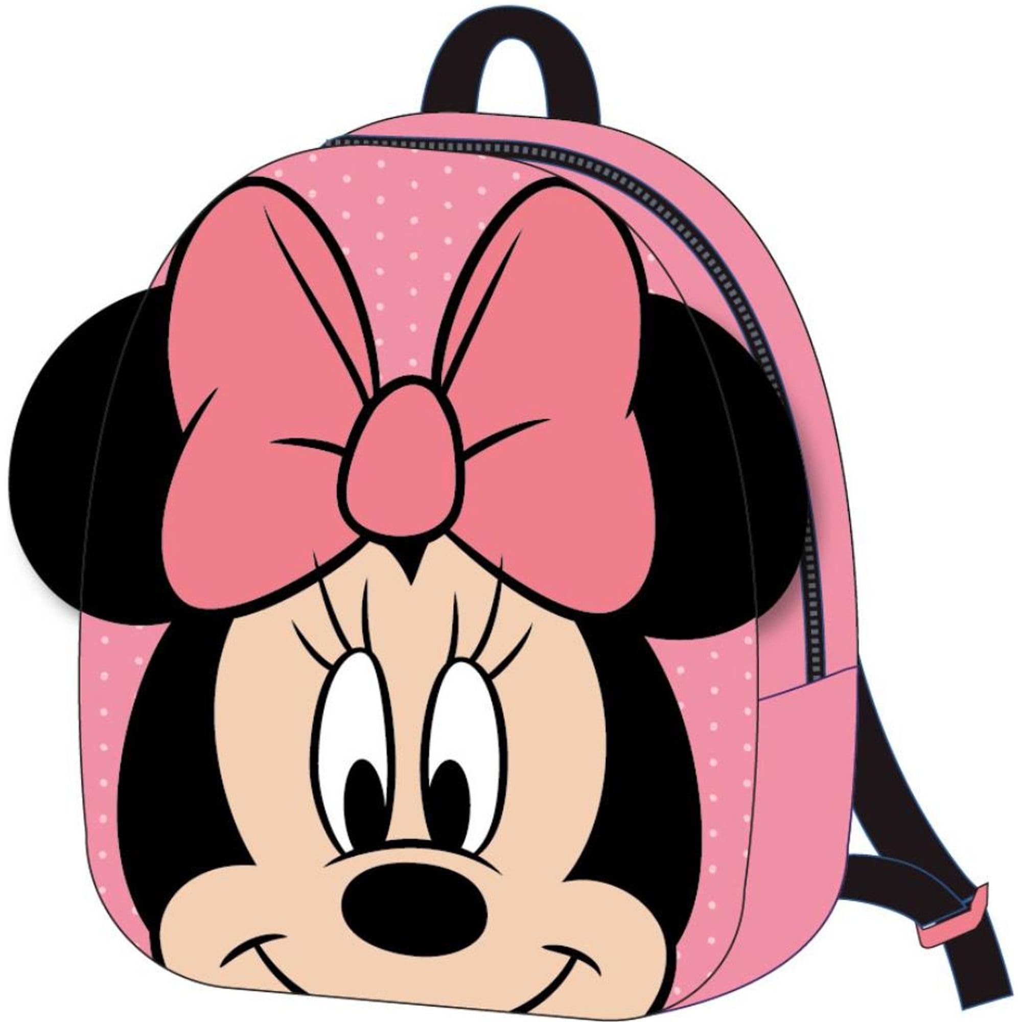 CERDÁ LIFE'S LITTLE MOMENTS Backpack Nursery Character Plush Minnie Measures 18 x 22 x 4 cm Small, Unisex Children, Mod. 52