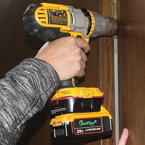 Miniatura 7 de waitley Adaptador de batería para Dewalt DCA1820 18V-20V convertidor con función de puerto USB compatible con DC9096 DE9096