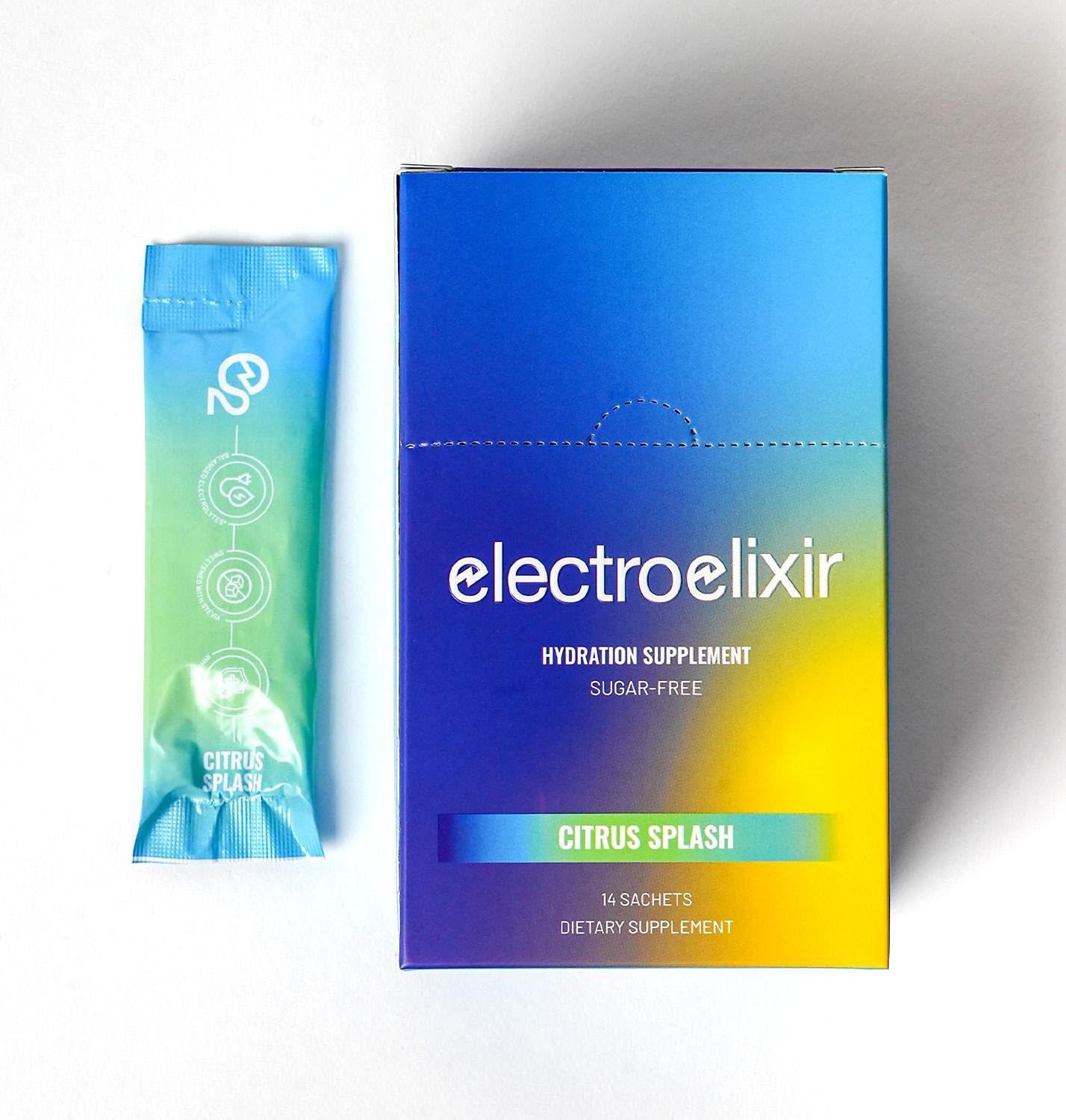 Electroelixir Citrus Splash | Supplement | 14 Sachets | Energy Boost