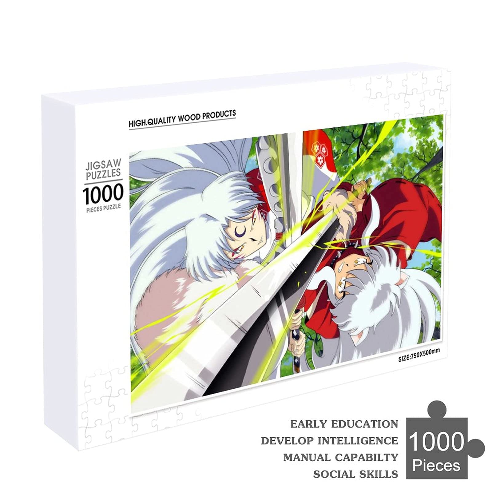 Amazon | 500/1000ピース 犬夜叉 ジグソーパズル 面白い 木のパズル