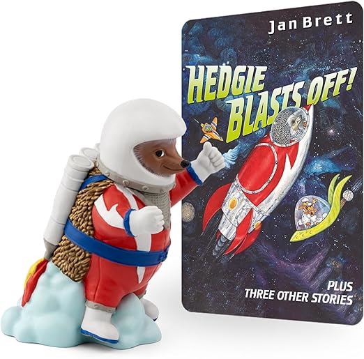 Tonies Hedgie Audio Toy Figurine from Jan Brett Collection: Hedgie Blasts Off! and More Stories