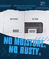 Vista 5 de Pioneer Silent Dry - Deshumidificador inalámbrico para pistola – Mini secadora reutilizable para hasta 20 litros – Recargable rápido de 9 minutos