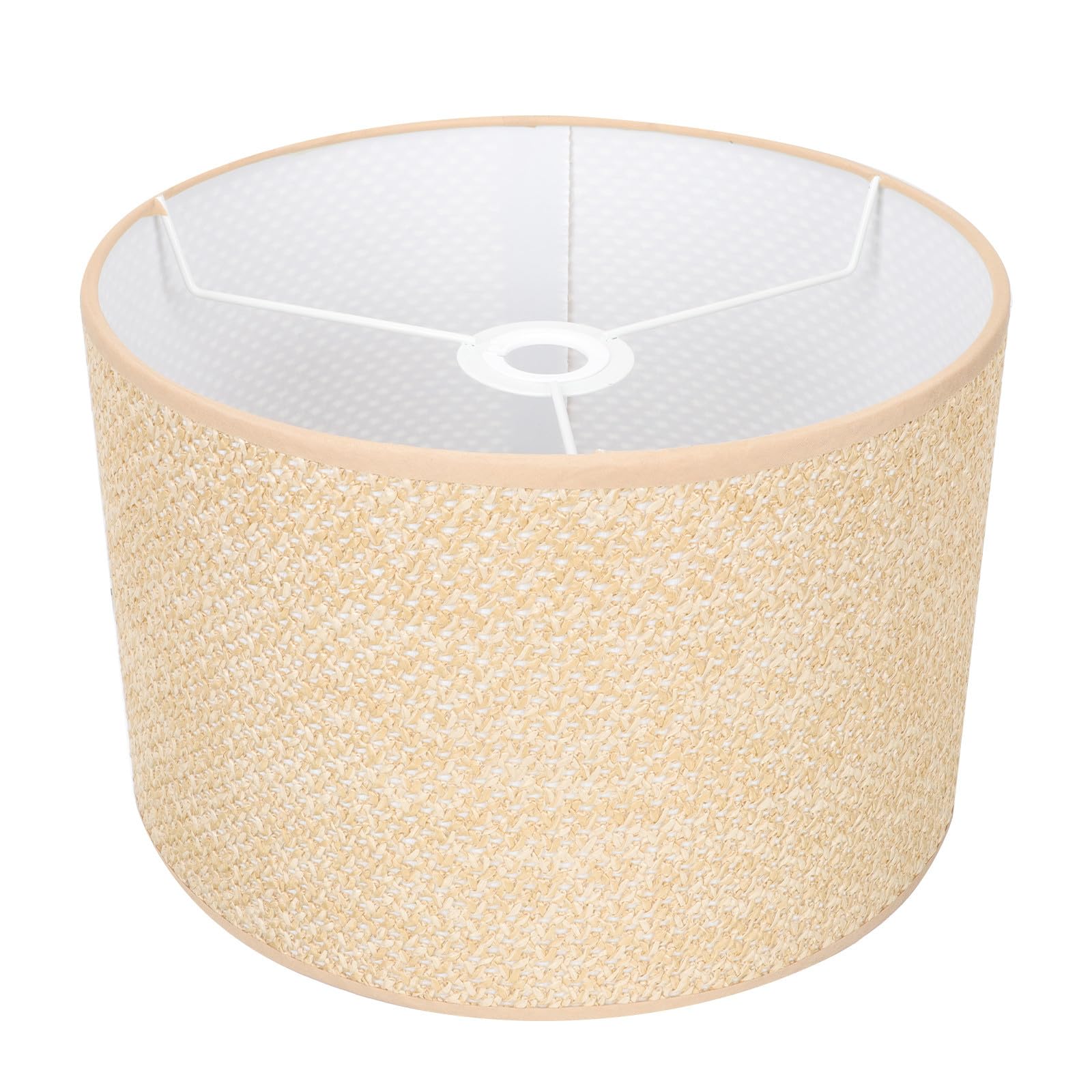 VANZACK Pantalla de Lámpara de Techo de Plástico Amarilla, Decorativa