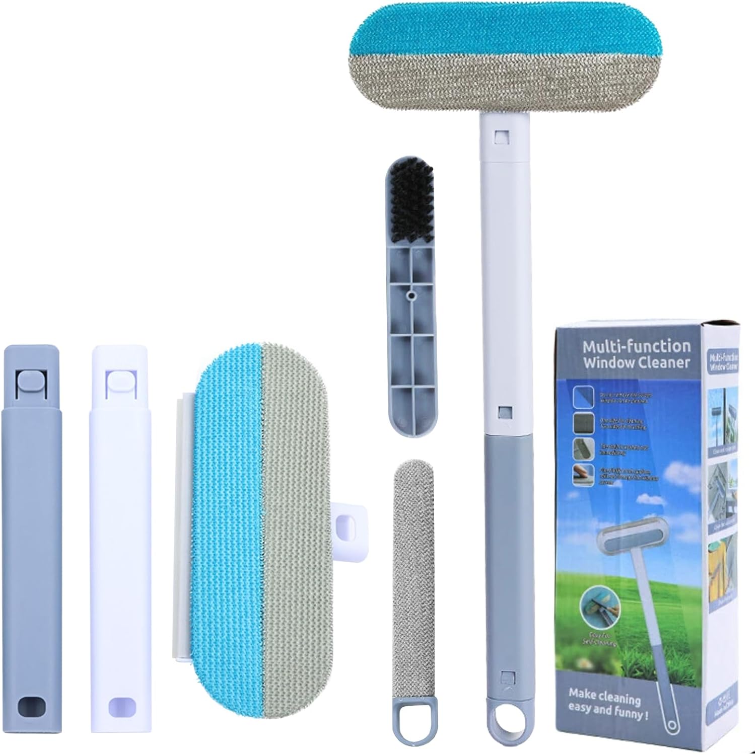 24” Multifunctional Pet Hair Remover & Window...