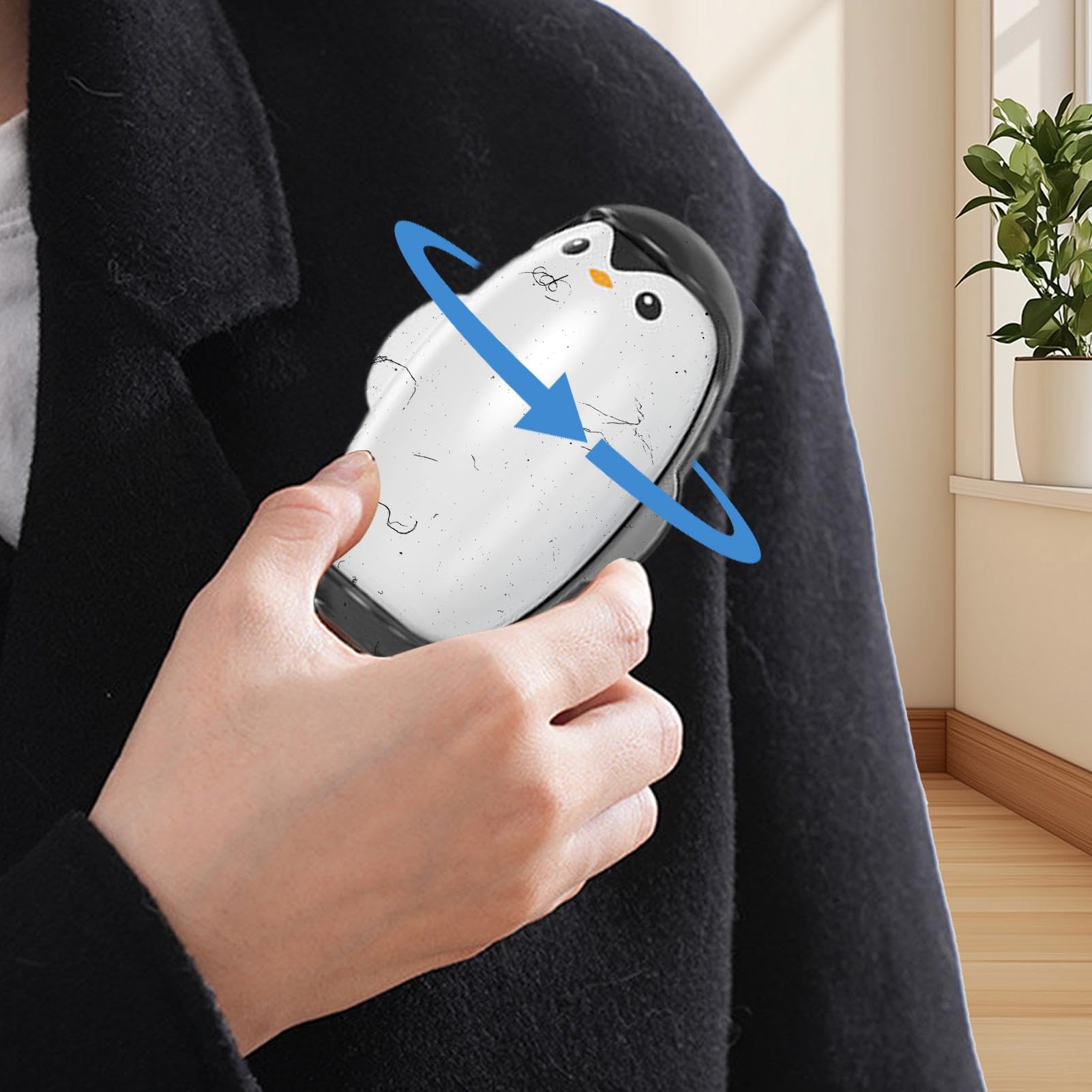 Quitapelusas Electrico Rodillo Quitapelusas Reutilizable - Forma De Pingüino  Quita Pelusas