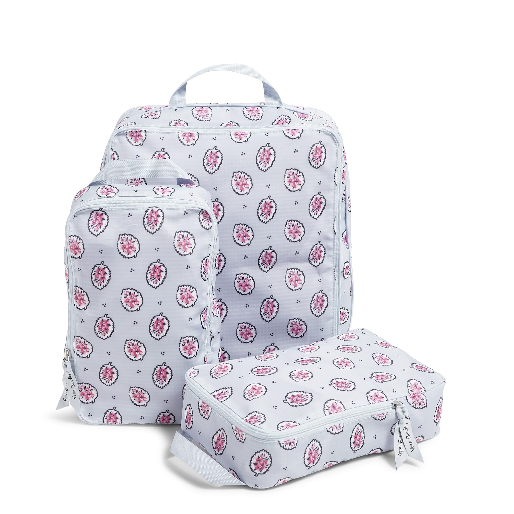 Cubes de compression Vera Bradley Magnifique feuille pour gagner de la place en valise cabine