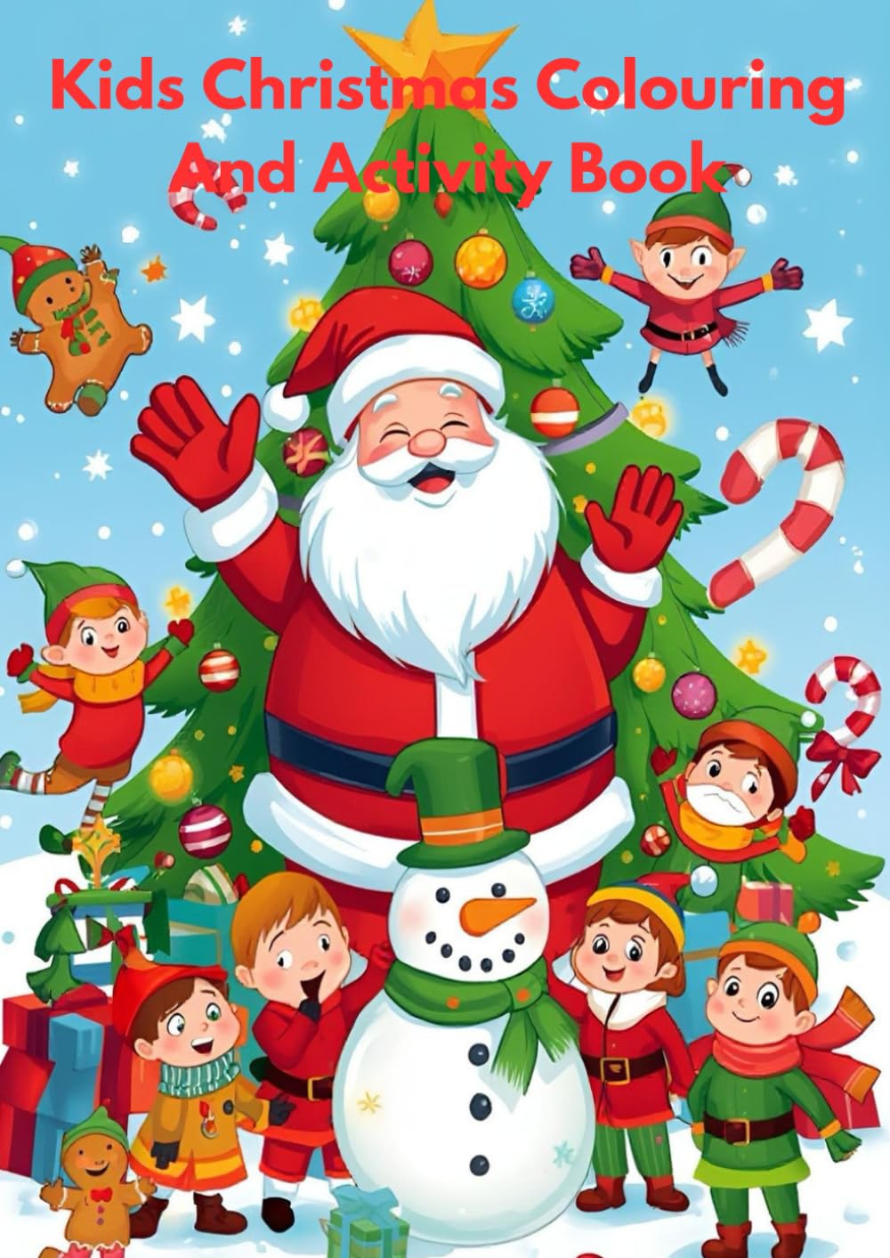 christmas colouring and activity book