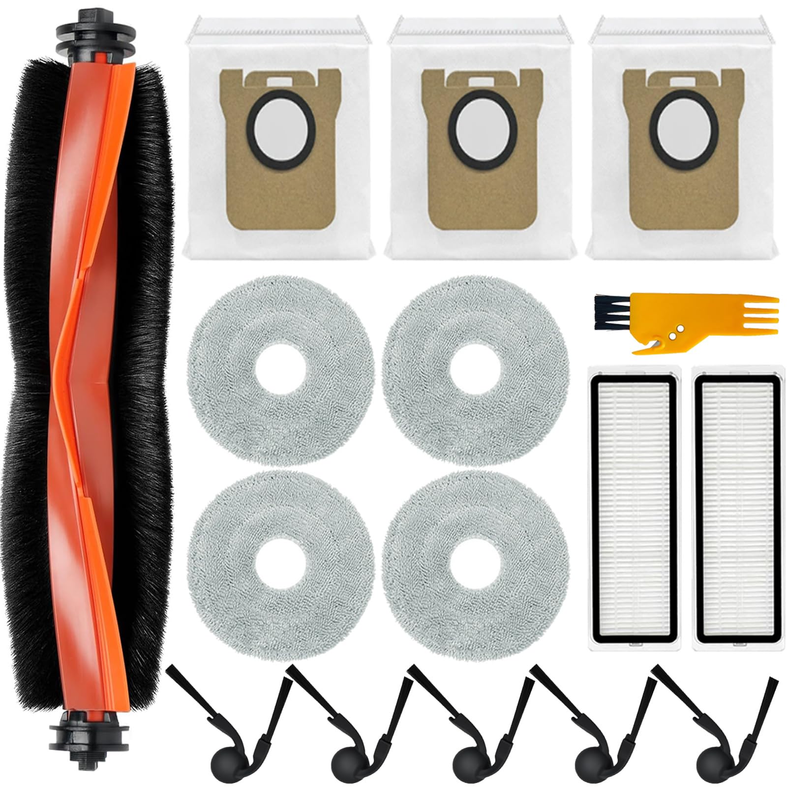 Accessoires aspirateur Xiaomi Robot Vacuum 5 Pro avec brosse et filtres