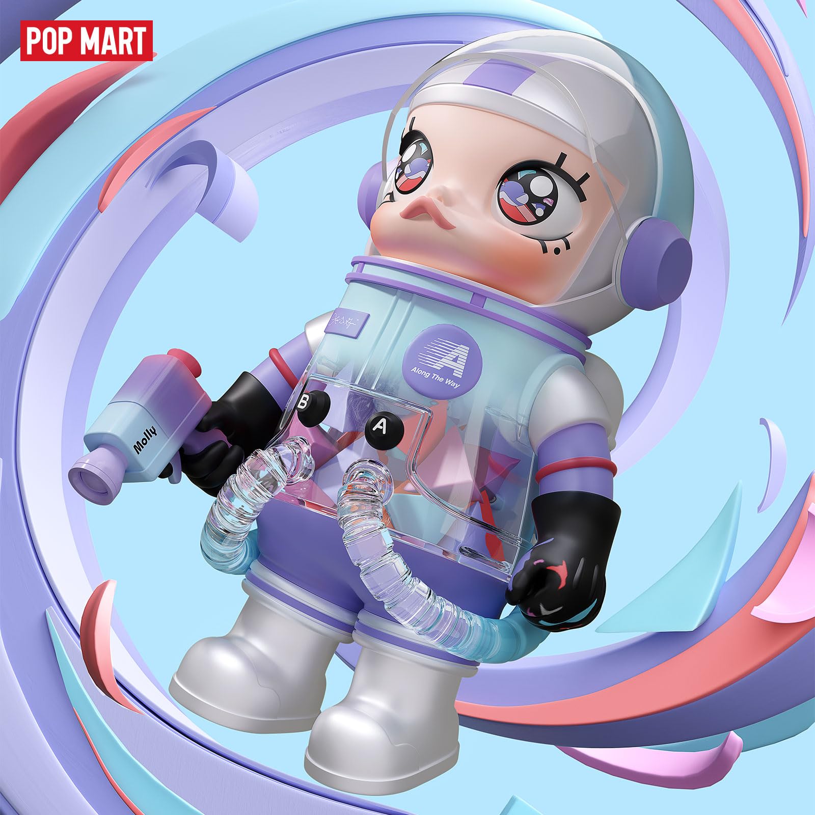Amazon.co.jp: POP MART Mega Space Molly 1000% Louis de Guzman