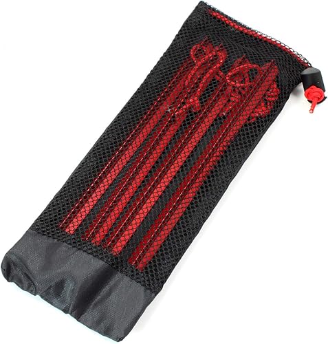 Miniatura 9 de ASR Outdoor 9 pulgadas de grado aeronáutico de aluminio de las estacas de la tienda de campaña de las estacas (paquete tamaños)