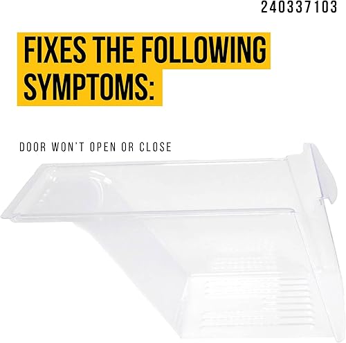 Miniatura 3 de 240337103 Frigidaire Kenmore Electrolux Pan Refrigerador Parte PS429854 AP2115849 Contenedor de repuesto mejorado para electrodomésticos de por vida