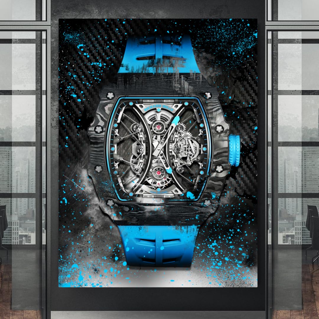 Amazon.com: DEVICI Richard Mille RM 53-01 Tourbillon Pablo Mac