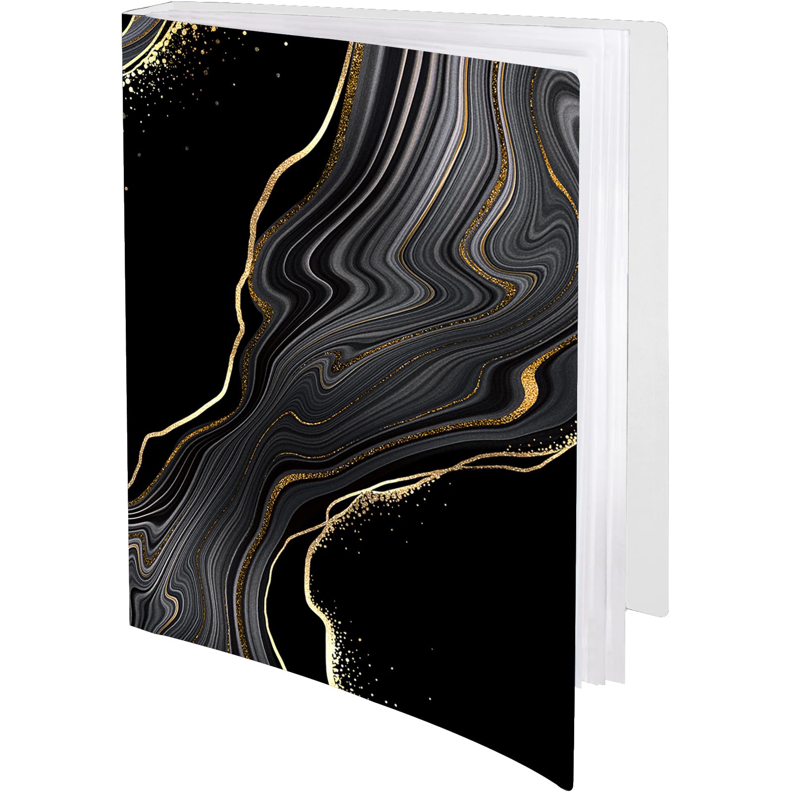 Art Portfolio Case 30- Pocket 9 x 12 Portfolio Folder for Artwork Display 60 Pages,Portfolio Binder with Plastic Sleeves Protectors for Documents,Music Folder,Sketch,Art Portfolio