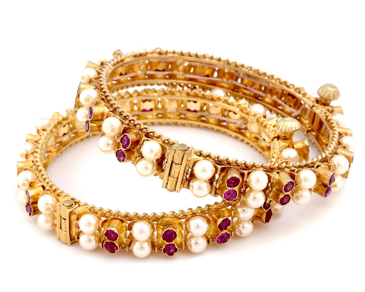 vrgs Moti Tode Jod | Pearl Bangles | Artificial Jewellery For Unisex Adult (B076YPHYVZ) Amazon Price History, Amazon Price Tracker