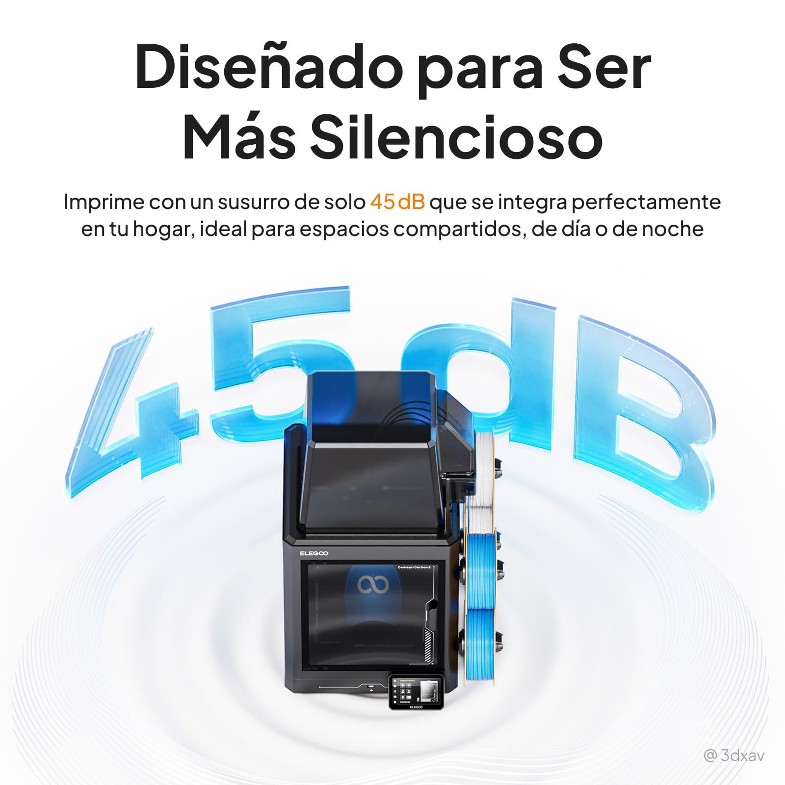 ELEGOO Centauri Carbon 2: 4-Color 3D Printer -5
