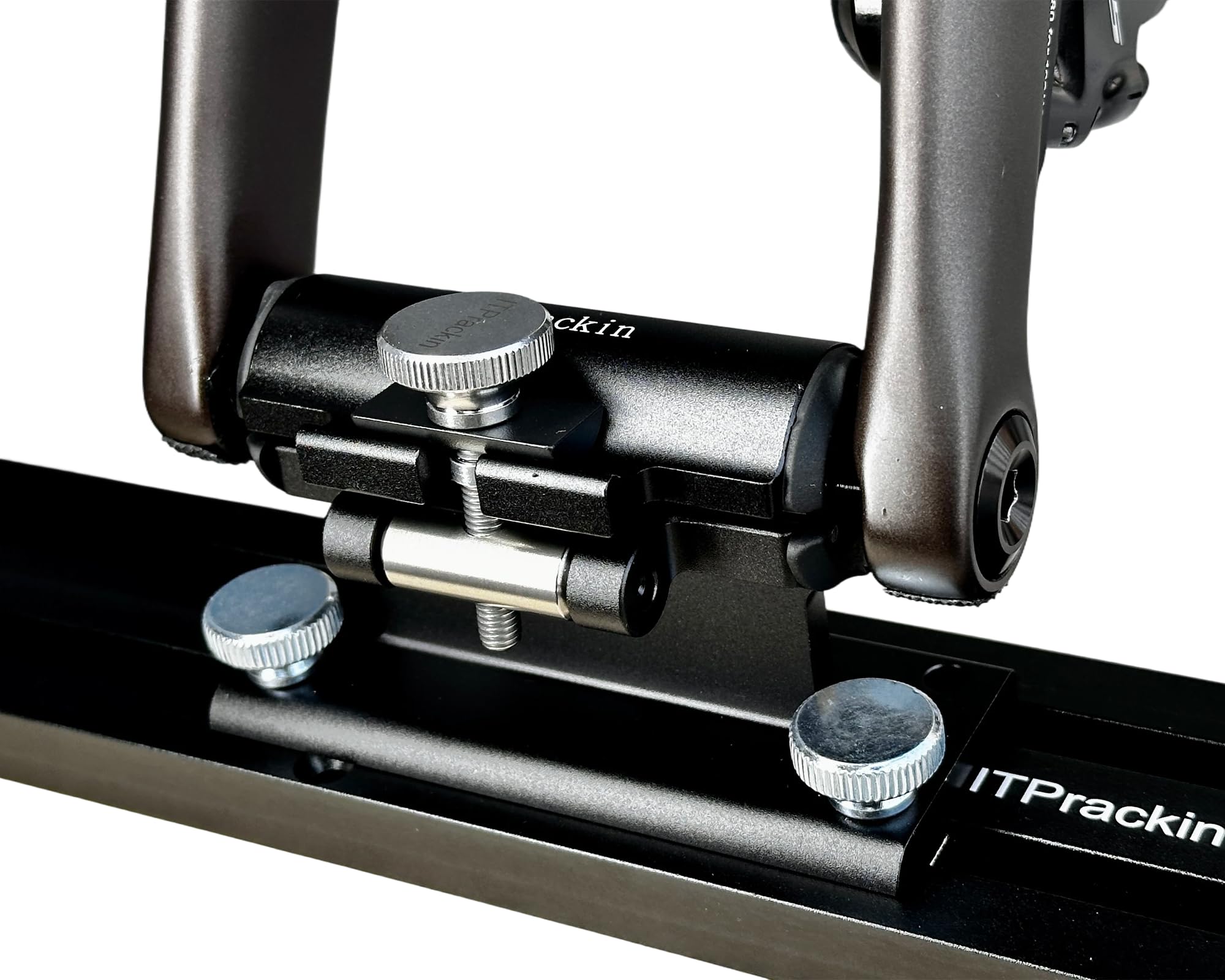 Bike Fork Mount for 12mm and 15mm Thru Axle Drop Top Flip Fork Mount 2’’ Low Profile Mount - 4