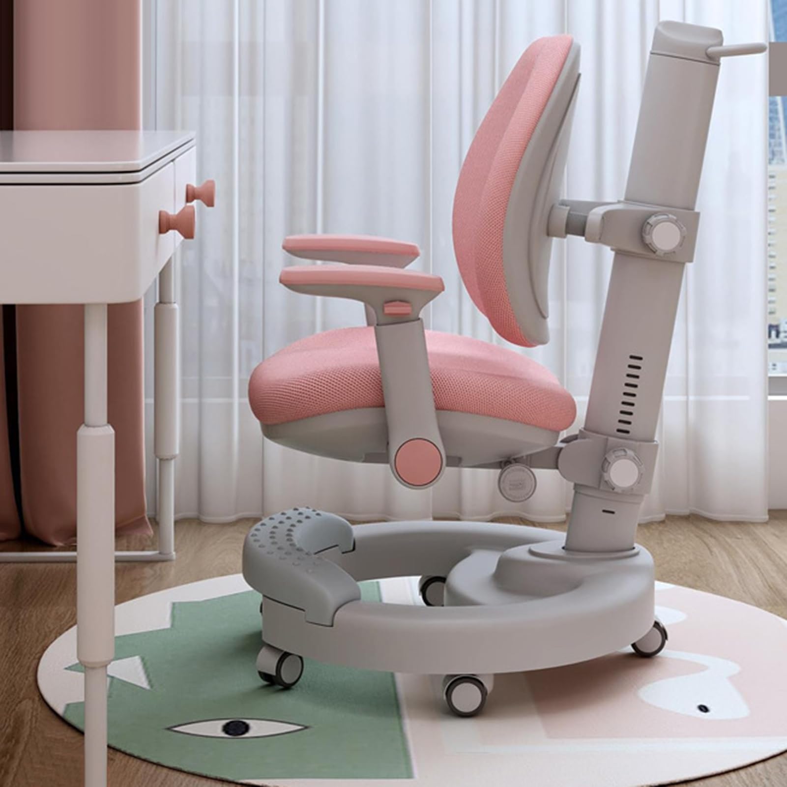 Spinning Chair Wobble Chair Kids Balance Toys,Elephant Sit and Spin Sensory Chair,Spin Sensory Chair for Autistic Kids,Non-Slip Autism Kids Swivel Chair for Coordination and Balance