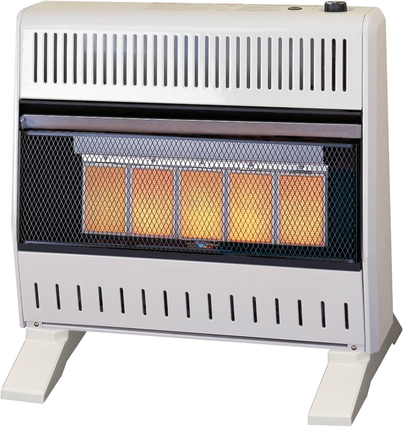 ProCom Heating Natural Gas Ventless Infrared Plaque Heater With Base Feet - 30