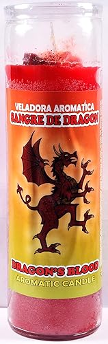 3 Piezas Vela Coctel Aromático Vela Sangre De Dragón ROJO/Sangre DE Dragón Rojo