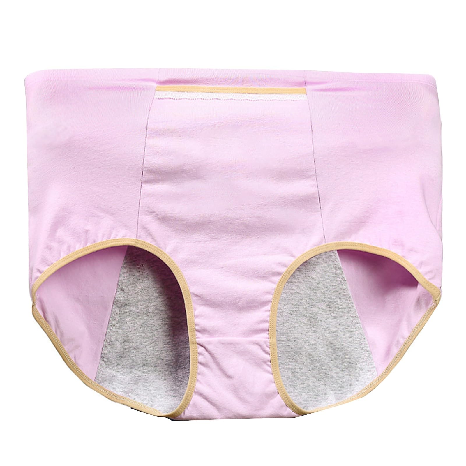 LaseVe Pack 2/3 Ropa Interior Mujer Tallas Grandes Calzoncillos Bolsillo Oculto Braguitas Elástico Señoras Suave Calzoncillos
