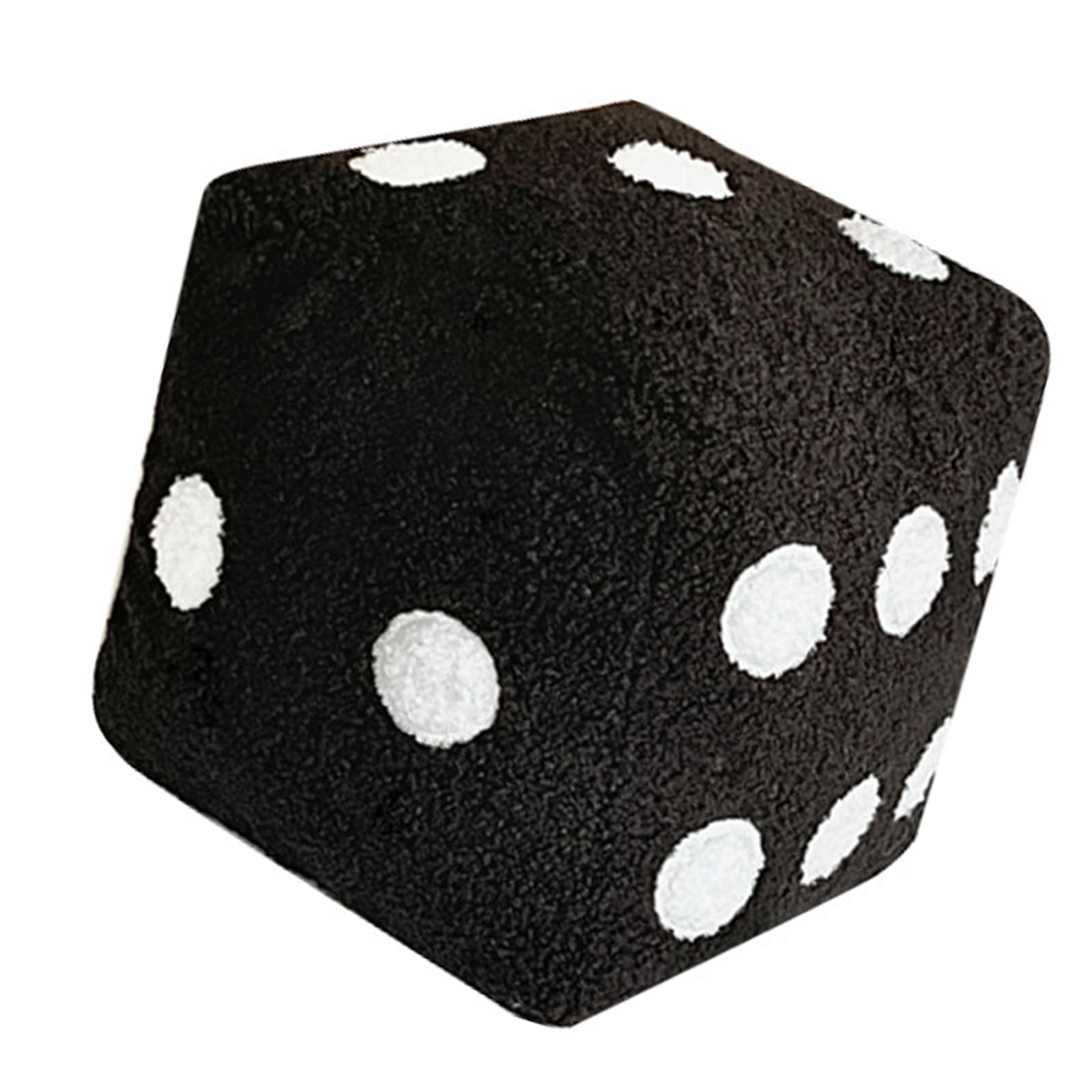 Hsioluted Dices Pattern Accent Pillow Sturdy Soft for Reading Kids Play Area Decorative Dices Seat Cushion
