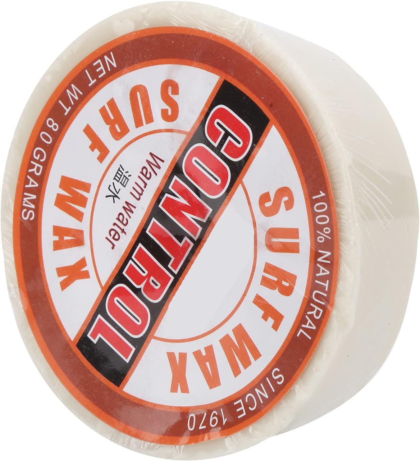 EVTSCAN Portable Anti‑Slip Paraffin Surf Skateborad Wax Surfing Board Accessory with Wax Comb