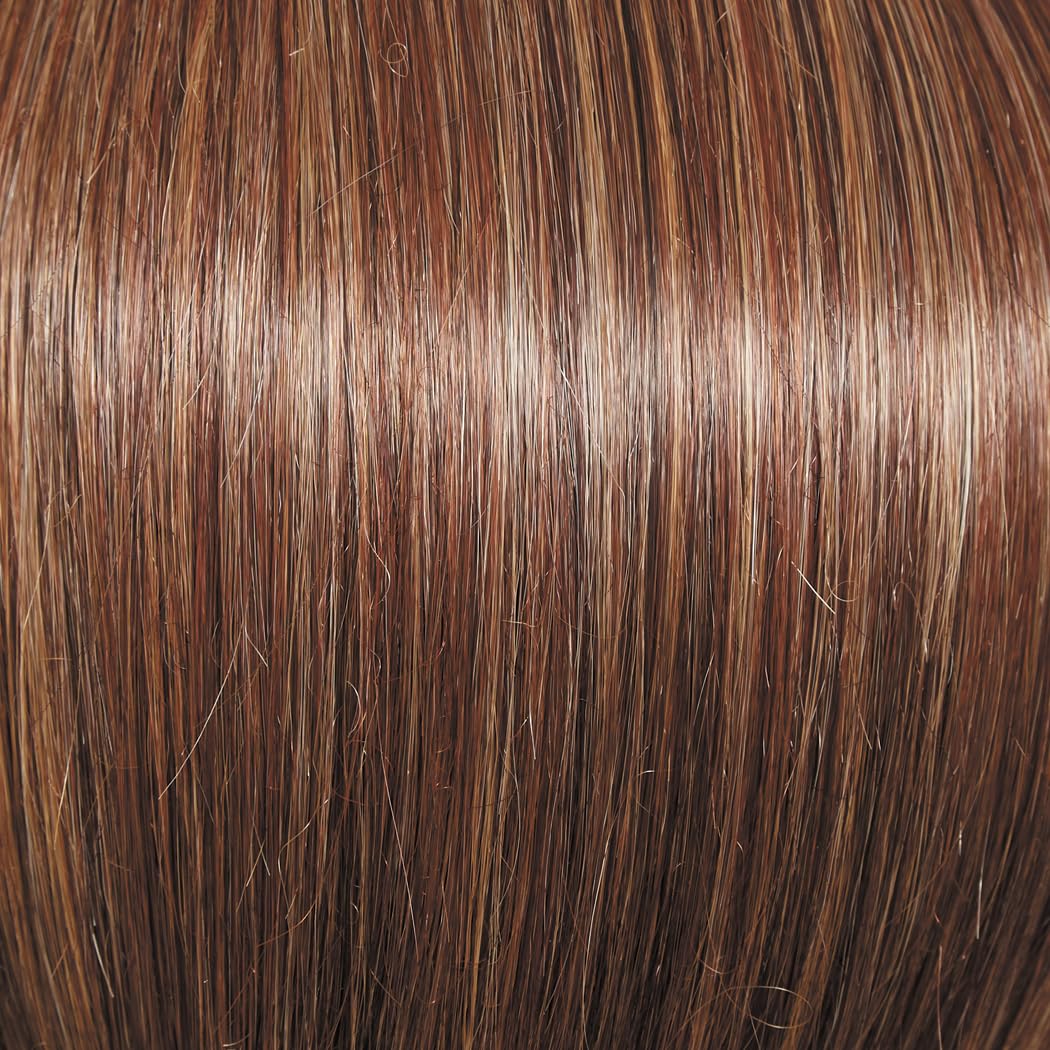 GABOR OWN THE ROOM Long Layered Mid-Length Wig, Easy to Care For Designer Series by Hairuwear, Large Cap Size, GF29-25 Golden Russet