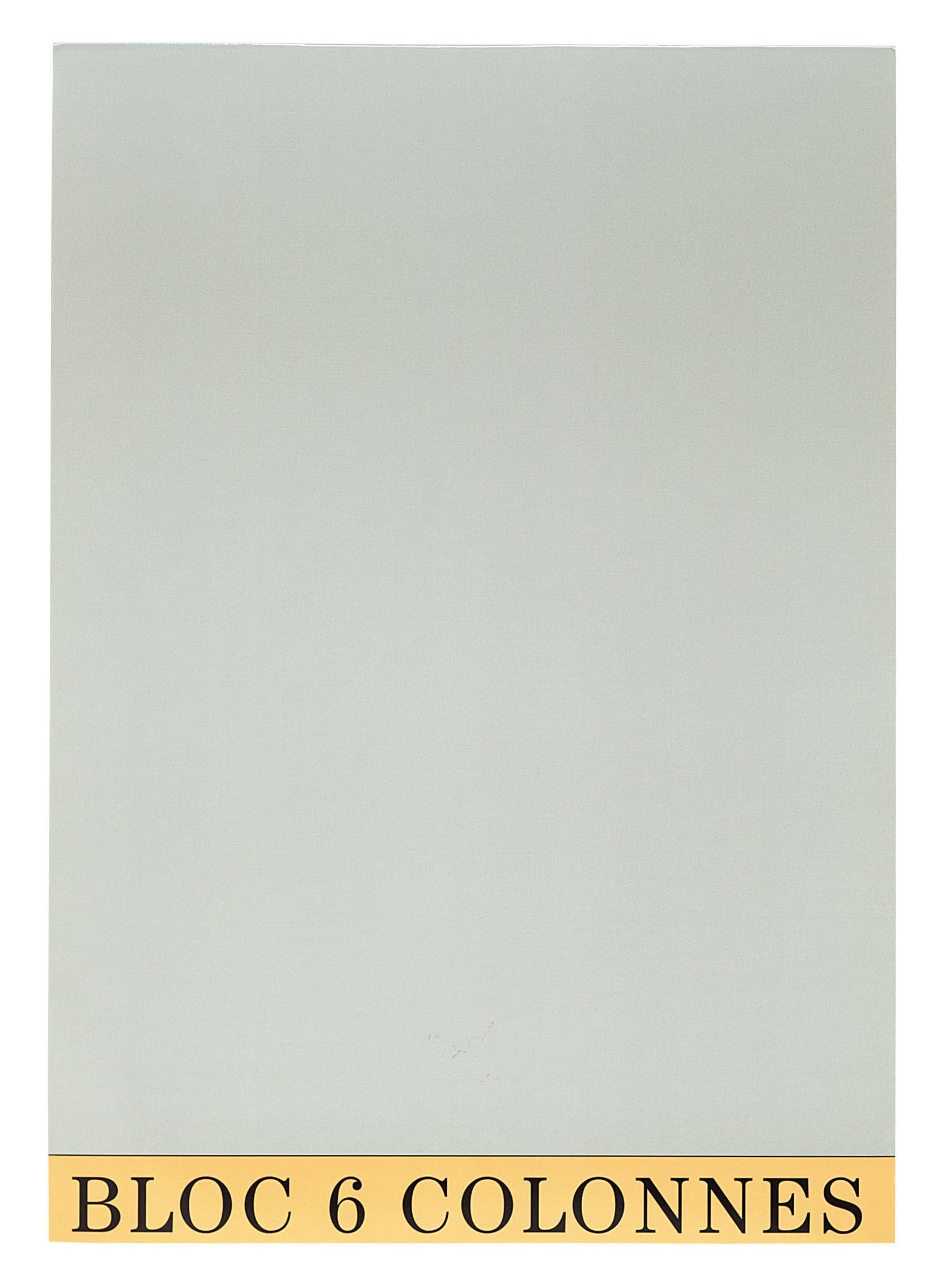 Bloc de Control Comptable 29,7 x 21 cm – 6 columnas – 70 Feuillets