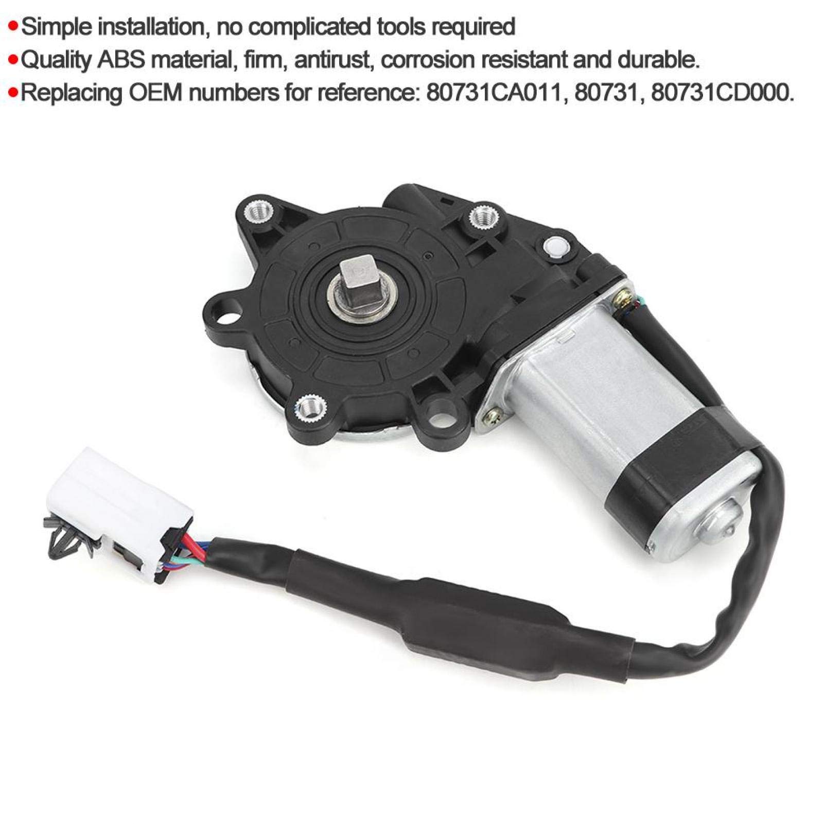Silnik szyby, Diocha przedni lewy podnośnik szyby regulator silnika 80731CD000 pasuje do 350Z ABS