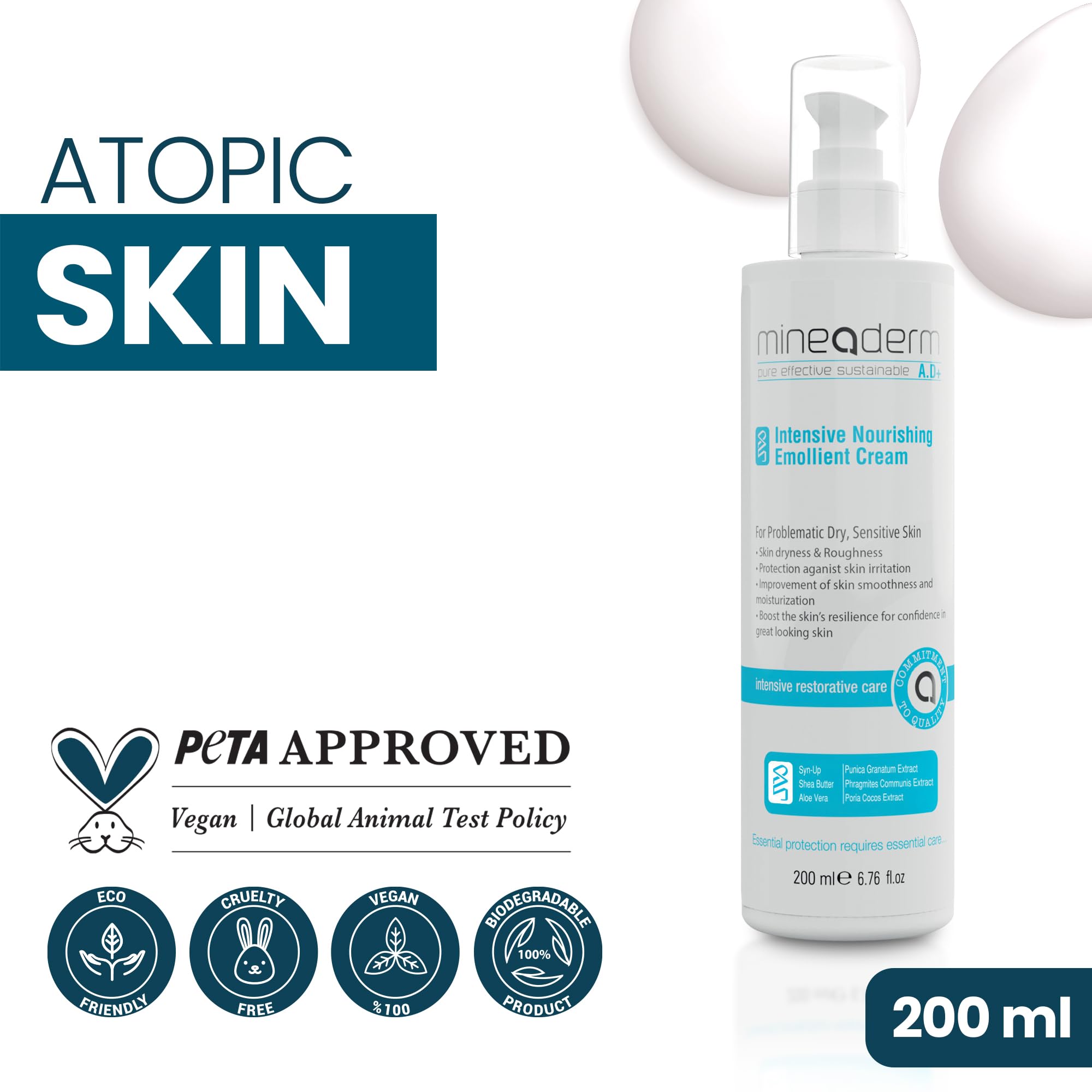 Mineaderm Intensive Nourishing Emollient Krem 200 ml