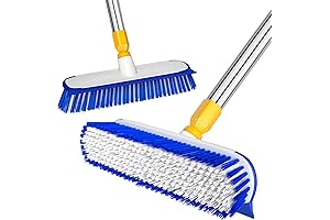 ITTAR 2-in-1 Extendable Car Scrub Brush with Long Handle