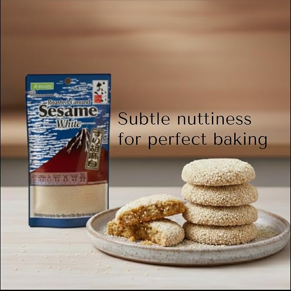 100% Ground White Sesame - Japan Quality 55g (1.9oz)