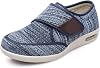 Women Extra Wide Width Shoes, Adjustable Extra Wide Widths Diabetic Shoes, Casual Elderly Safety Walking Shoes, Athletic Running Sneakers Knit Mesh