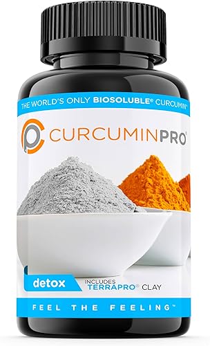 CurcuminPro Detox, derivado de la cúrcuma orgánica y un depósito de arcilla único, nuestras cápsulas de desintoxicación orgánicas proporcionan el