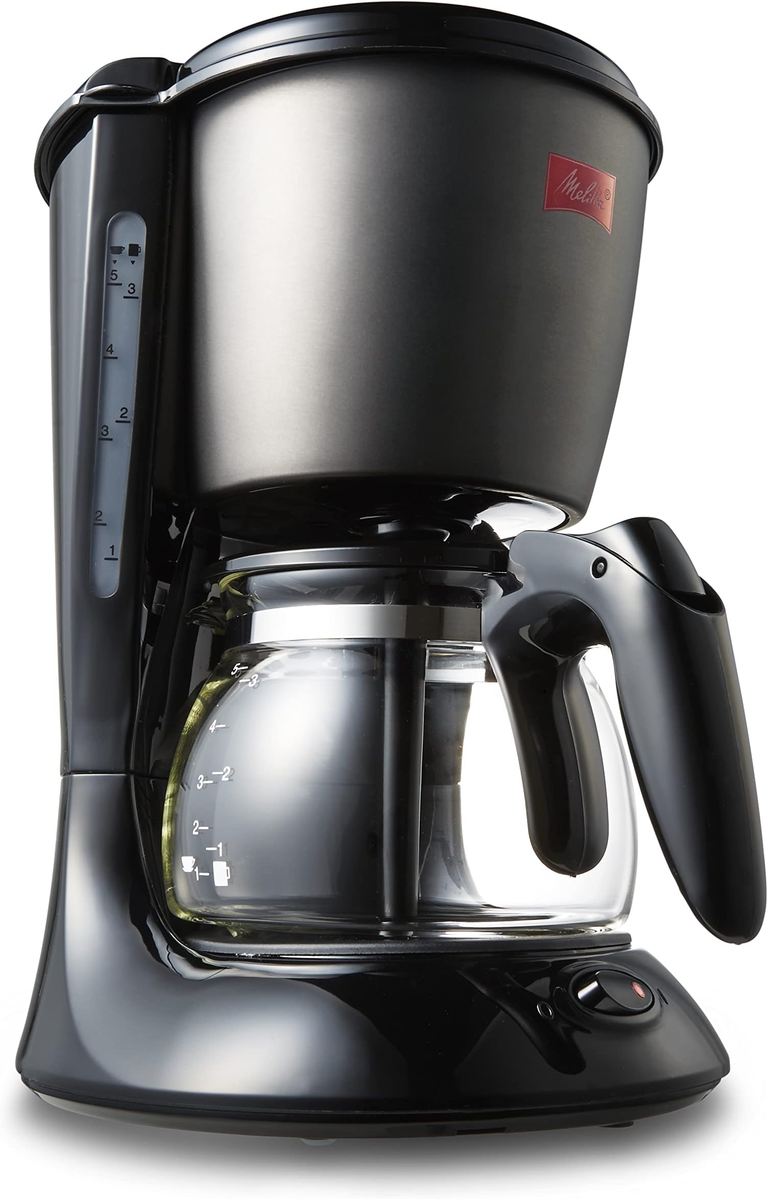 Amazon メリタ(Melitta) フィルターペーパー式 コーヒーメーカー 700ml ツイスト ジェットブラック 5杯用 SCG58