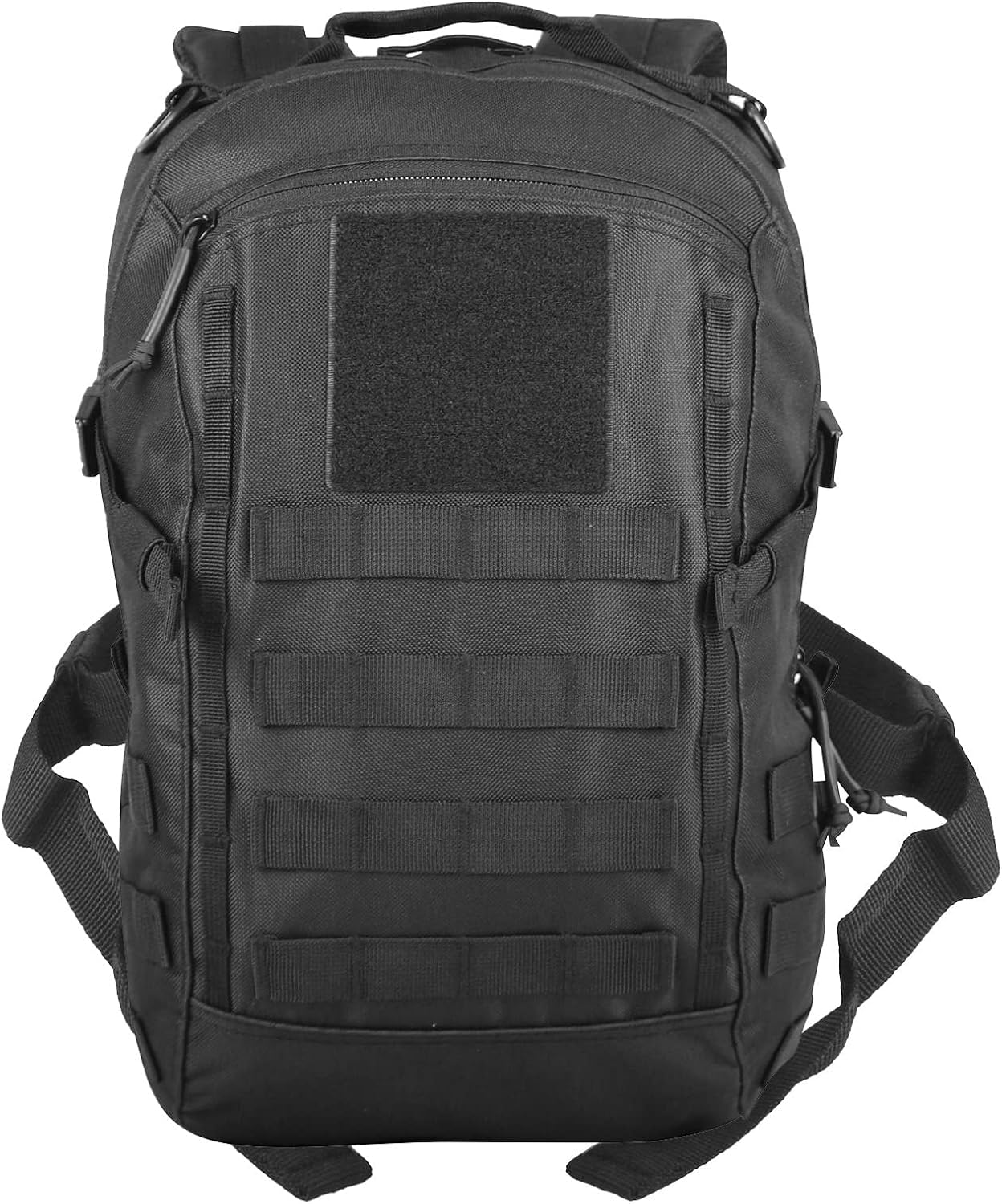 Small Tactical Backpack 12L Molle Bag Rucksack Army Daypack Military Daypack for Outdoor,Hiking (Black) - Image 3